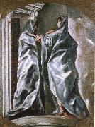 El Greco The Visiation USA oil painting artist